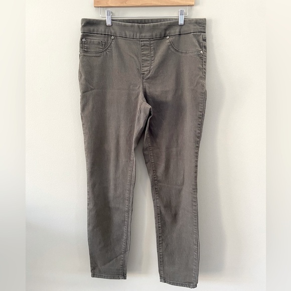 Tribal Jeans Slate Grey Hi Rise Jeggings - Picture 1 of 3